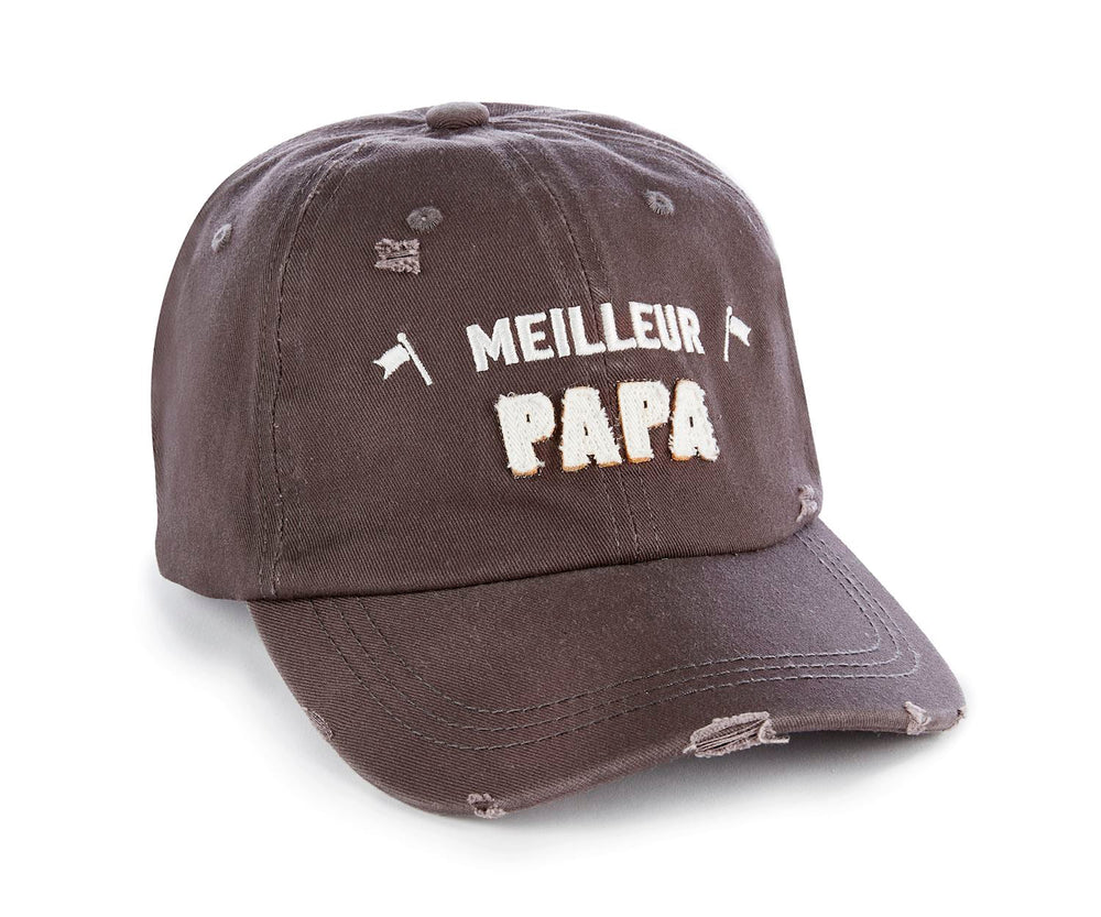 Casquette noire meilleur papa