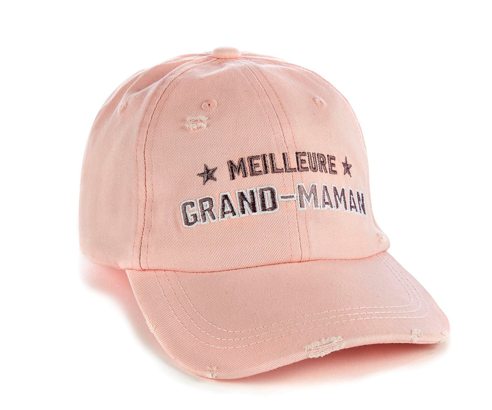 Casquette rose meilleure grand-maman