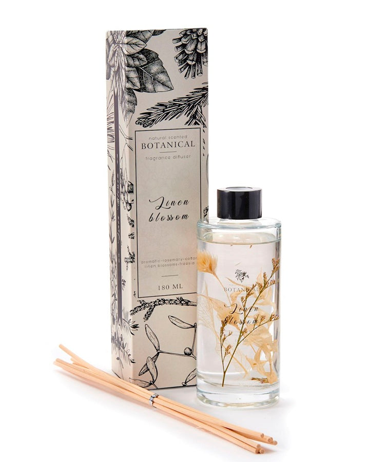 Diffuseur à roseaux 180 ml fleur de lin
