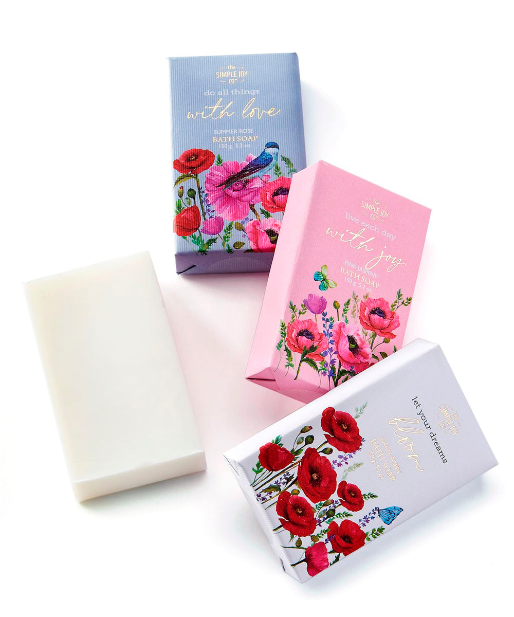 Savon en barre The Simple Joy Co. Floral