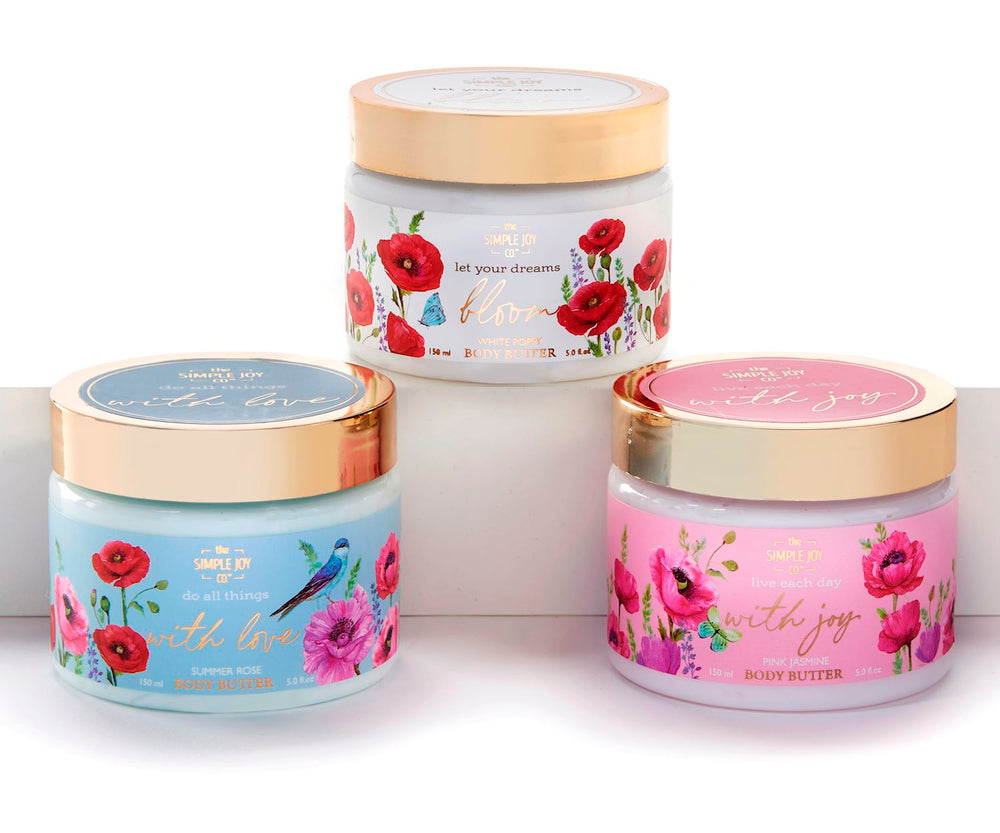 Beurre corporel The Simple Joy Co. Floral