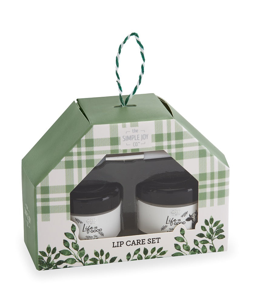 Ensemble soin des lèvres White Tea (3 morceaux)