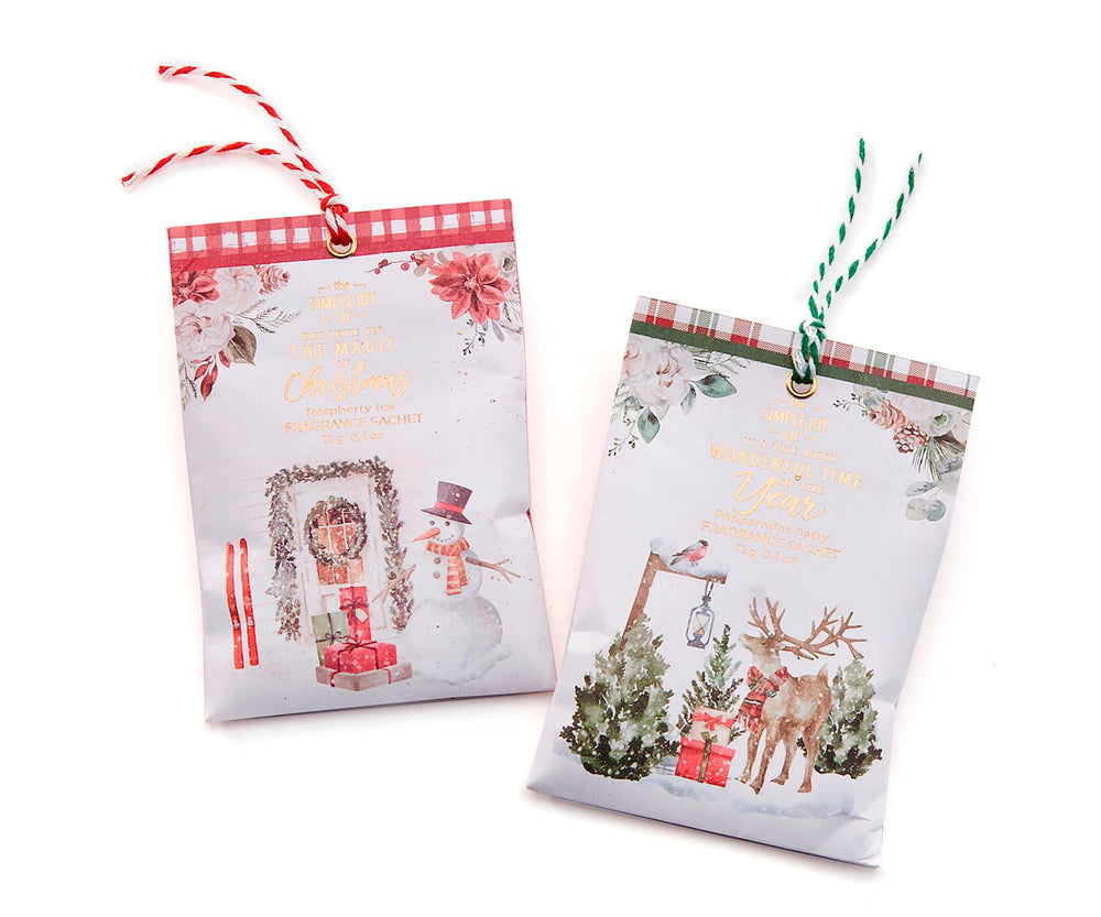 Sachet de parfum The Simple Joy framboise ou menthe poivrée 12g