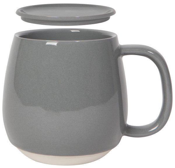 Tasse avec couvercle en céramique
