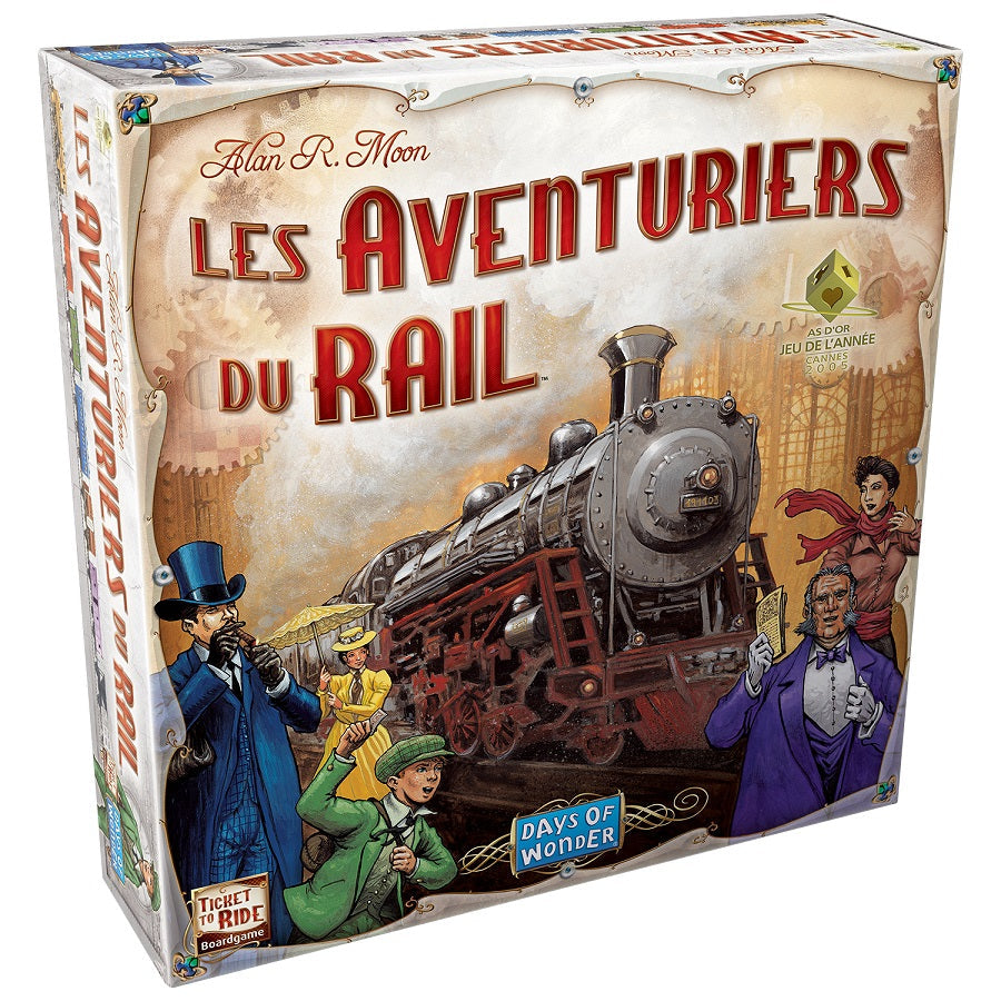 Jeu Les aventuriers du rail (8 ans et +)