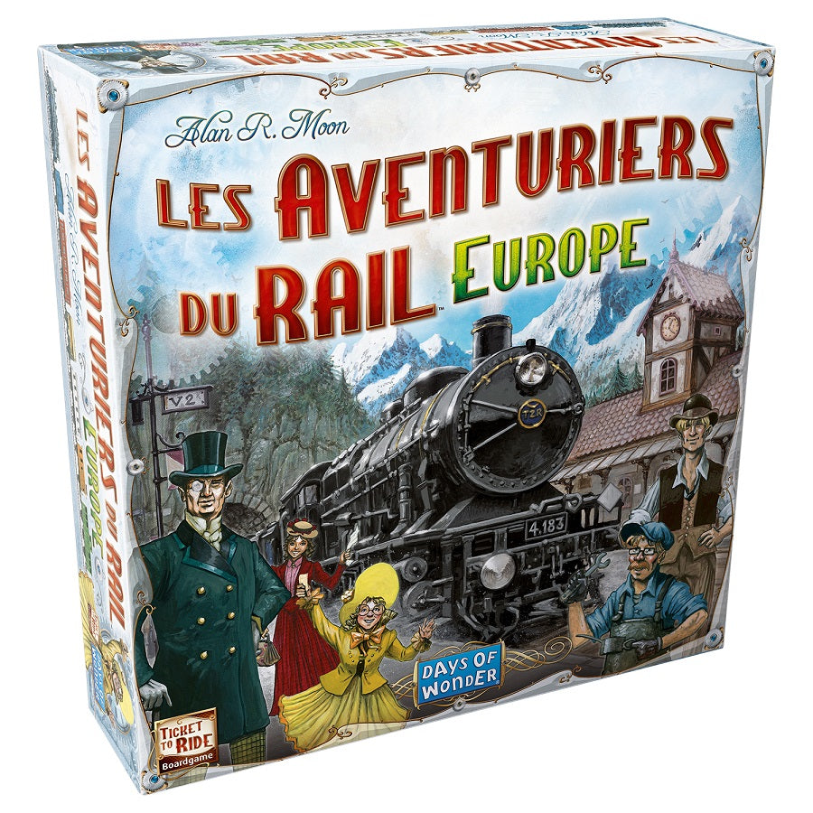 Jeu Les aventuriers du rail en Europe (8 ans et +)