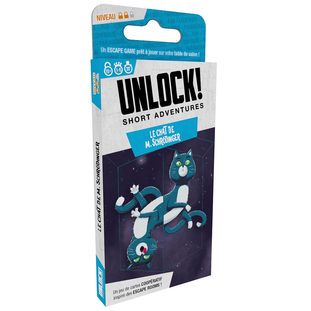 Jeu Unlock! Le chat de M. Schrödinger (1 à 6 joueurs, 10 ans et +)