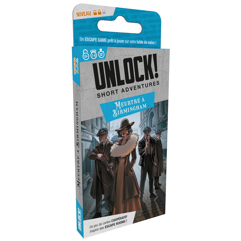 Jeu Unlock! Meurtre à Birmingham (1 à 6 joueurs, 10 ans et +)