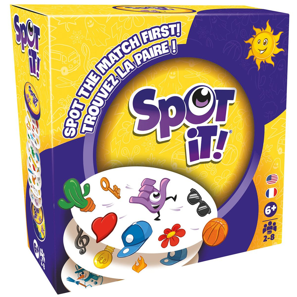 Jeu Spot it! Classique (2 à 8 joueurs, 6 ans et +)
