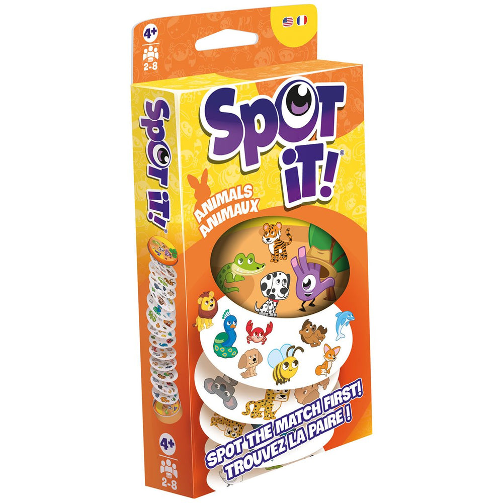 Jeu Spot it! Animaux (2 à 8 joueurs, 4 ans et +)