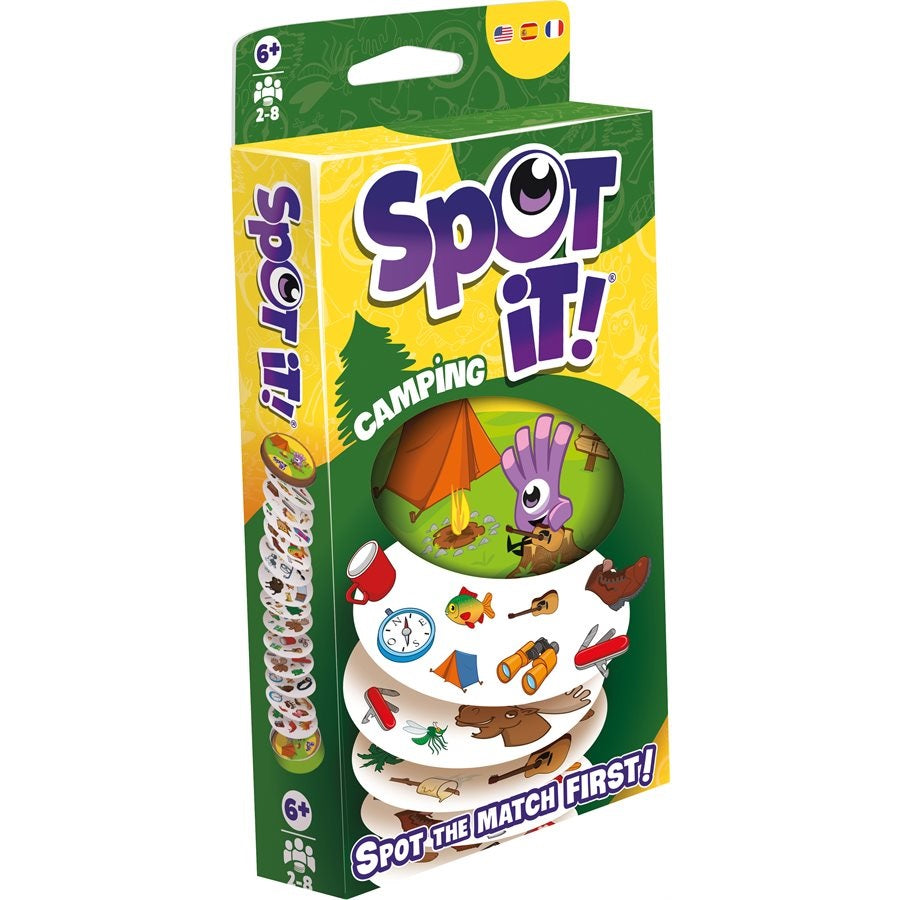 Jeu Spot it! Camping (2 à 8 joueurs, 4 ans et +)