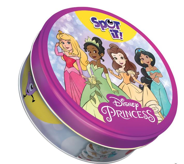 Jeu Spot It! princesses Disney (4 ans et plus, 2 à 8 joueurs)