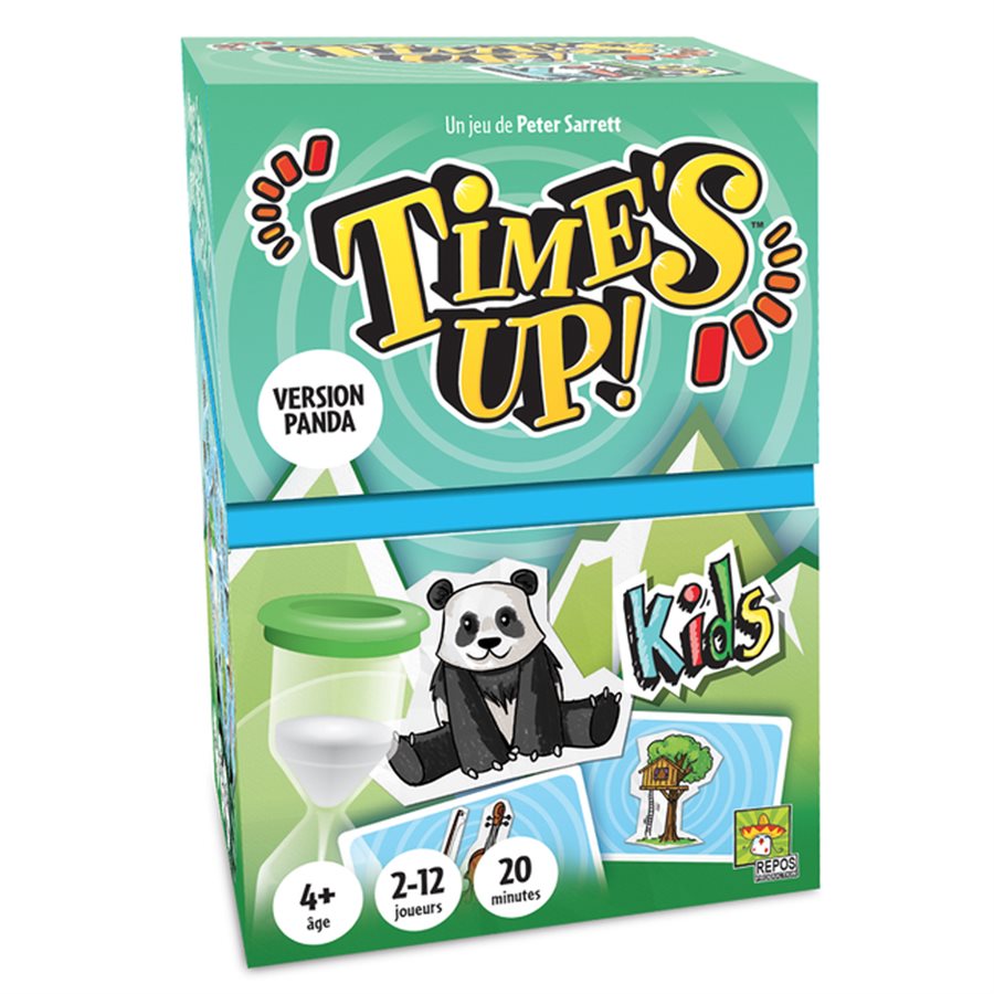 Jeu Time's Up version panda (4 ans et plus, 2 à 12 joueurs)