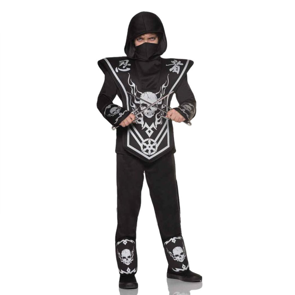 Costume enfant ninja squelette (L)