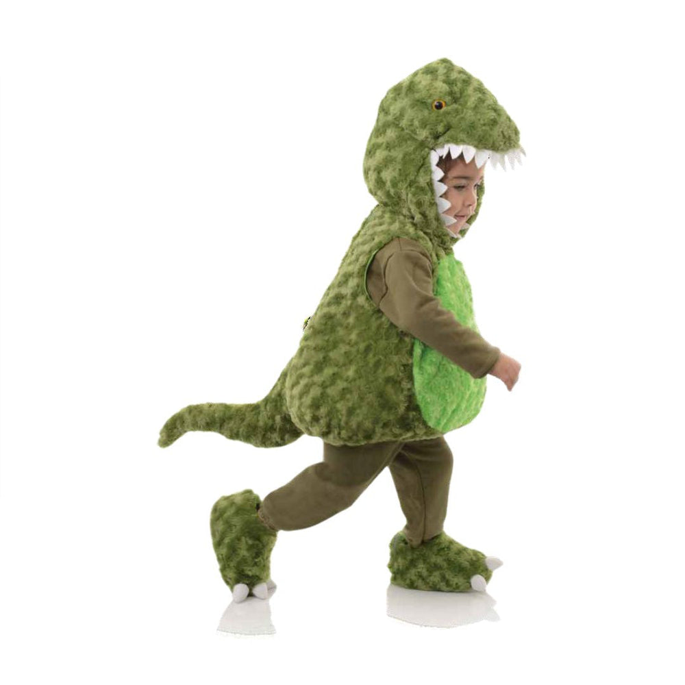 Costume tout-petit dinosaure vert (2-4 ans)