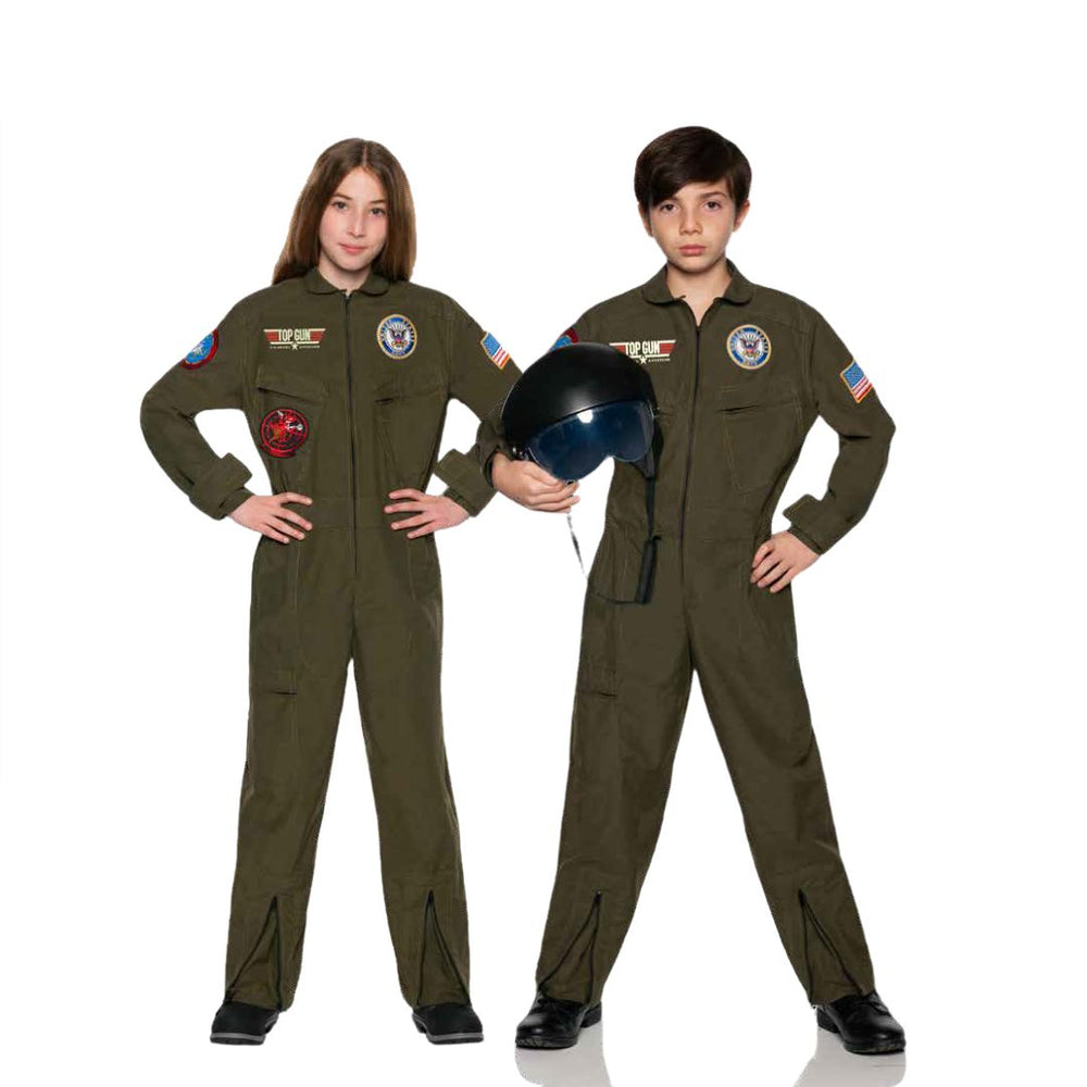 Costume enfant pilote Top Gun (M)