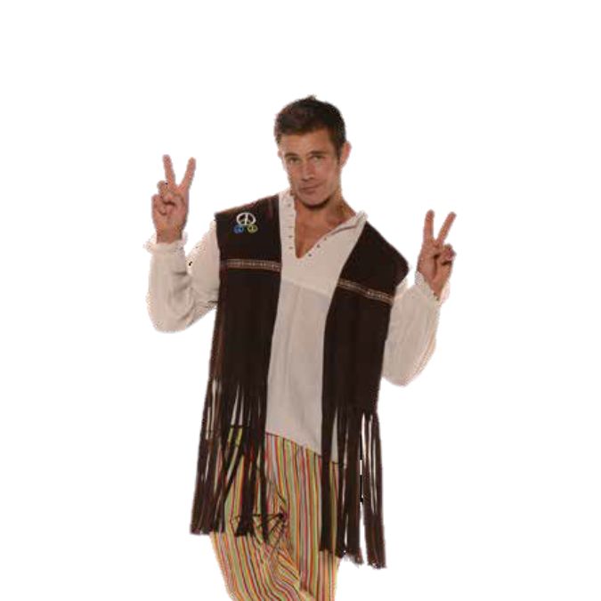 Costume adulte veste hippie