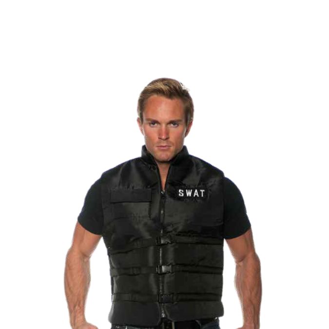 Costume adulte veste policier SWAT