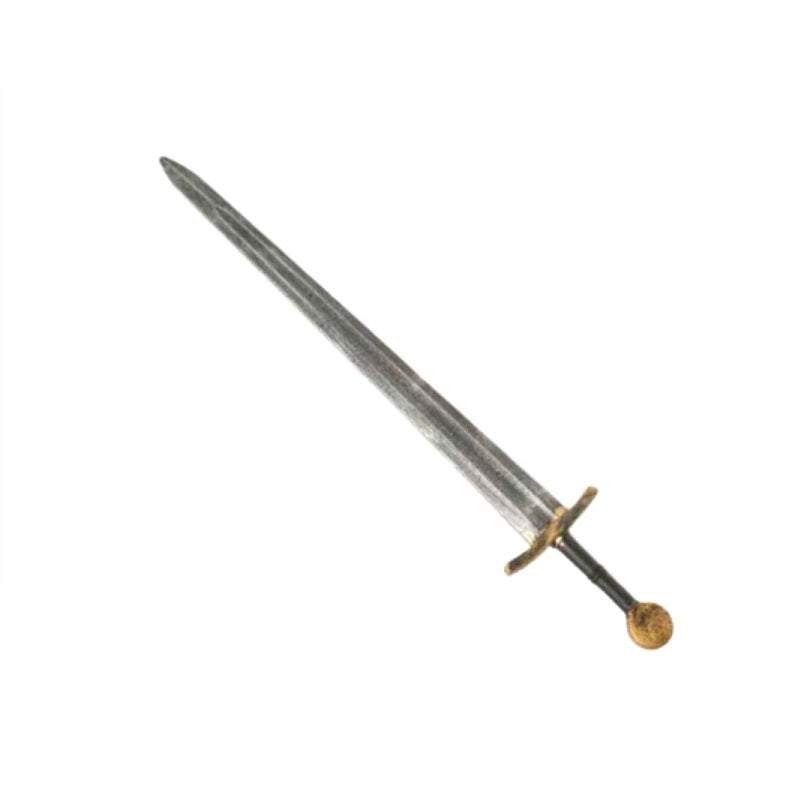 Fausse épée argent et or pour costume d'Halloween