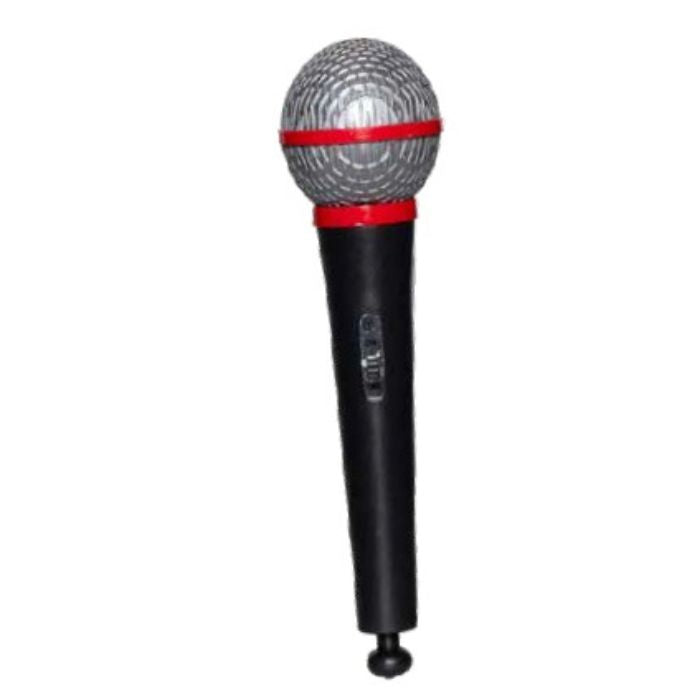Microphone noir et rouge