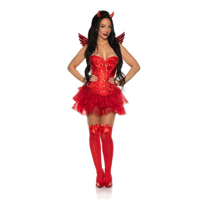 Costume femme diable rouge sexy