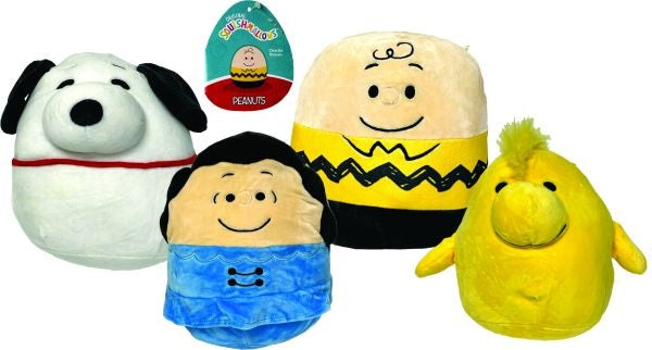 Peluche Squishmallow 8 pouces Peanuts