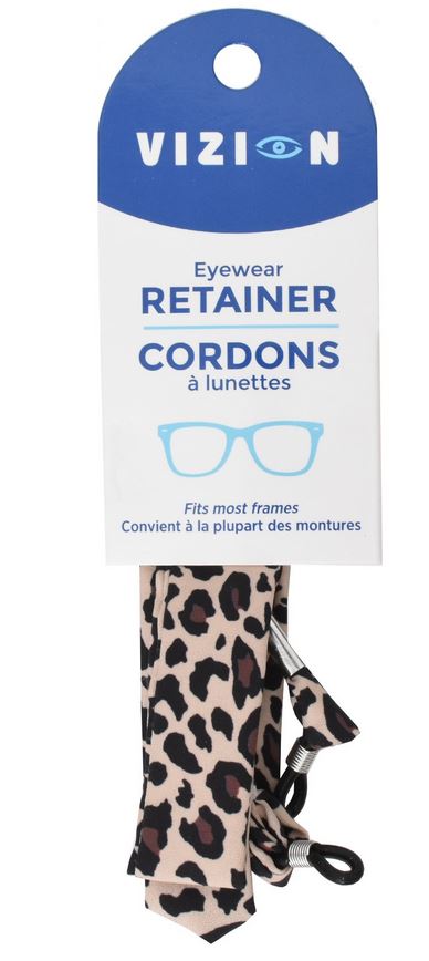 Cordon pour lunettes léopard