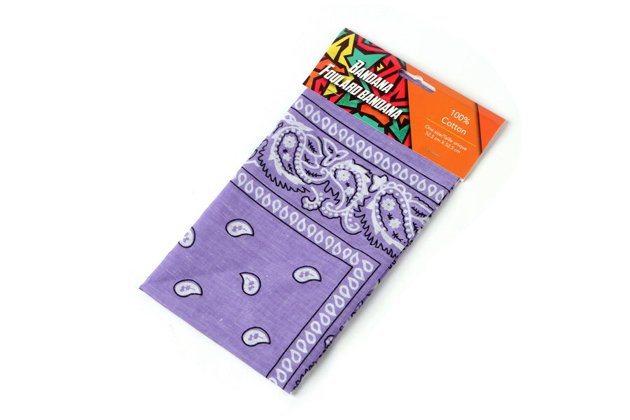 Bandana mauve pâle