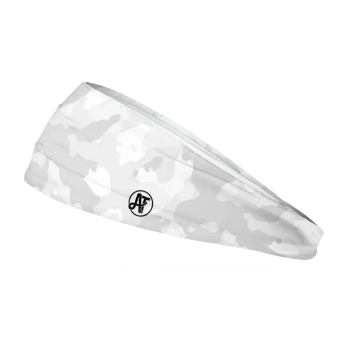 Bandeau de sport camouflage gris pâle
