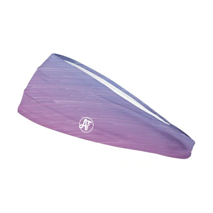 Bandeau de sport dégradé lilas