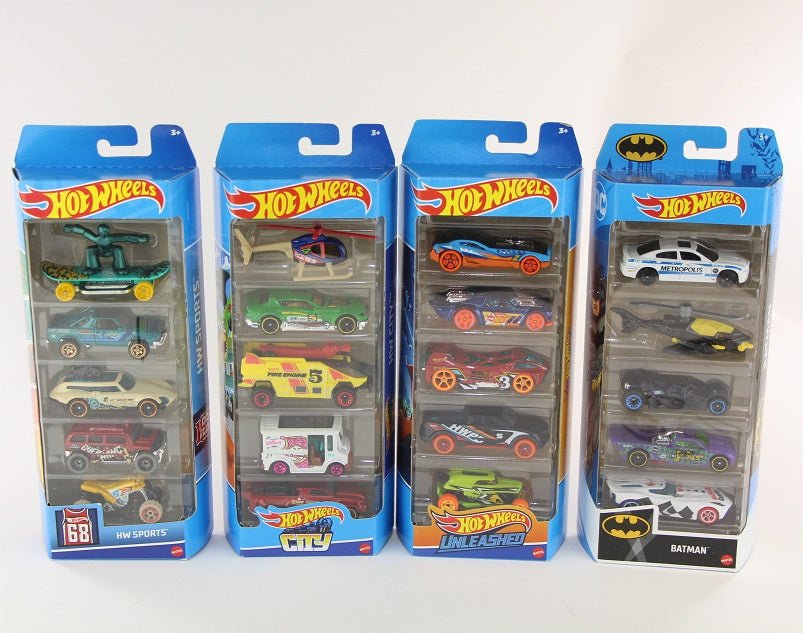 Voiture Hot Wheels (paquet de 5)