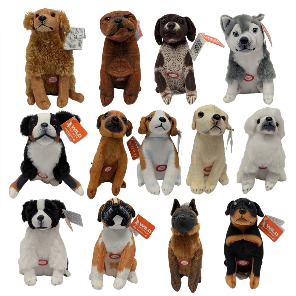 Peluche de chien qui jappe