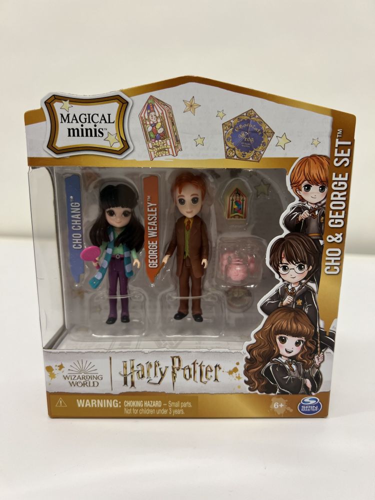 Figurine Harry Potter - Cho Chang et George Weasley