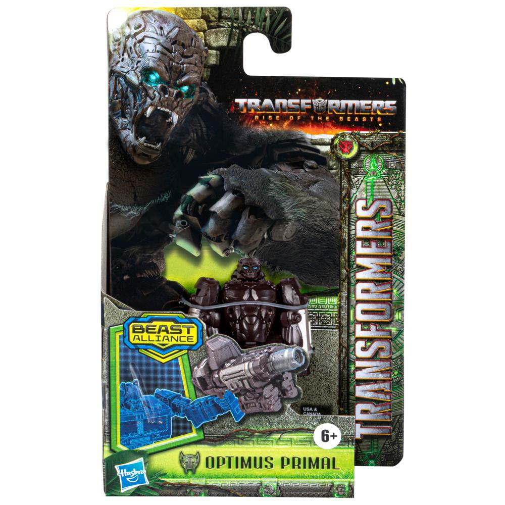 Figurine Transformers le gorille Optimus Primal 3 po (6 ans et +)