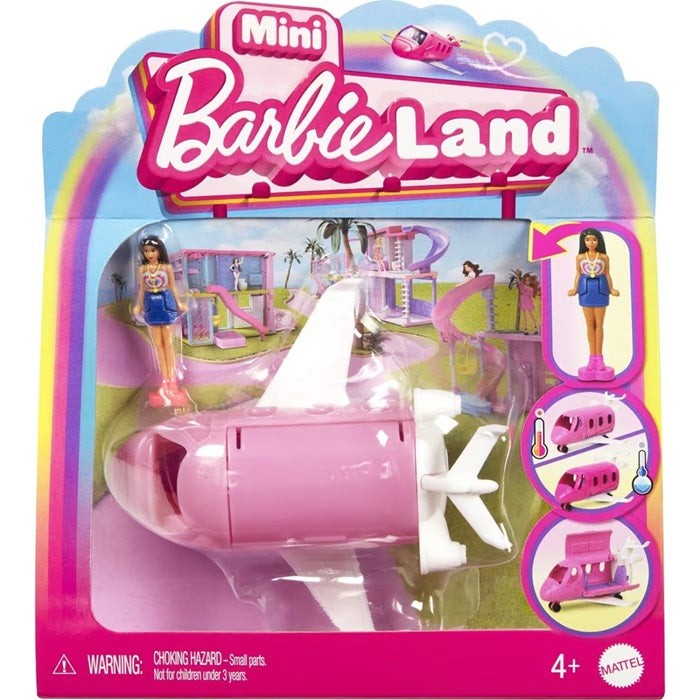 Navette et figurine Mini Barbie Land (4 ans et plus)