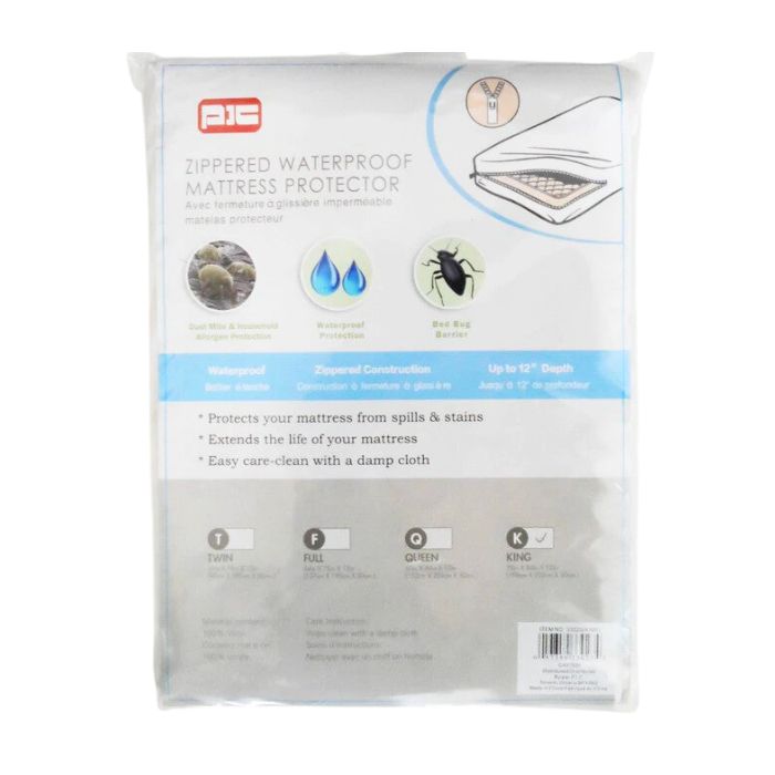 Couvre-matelas en plastique king