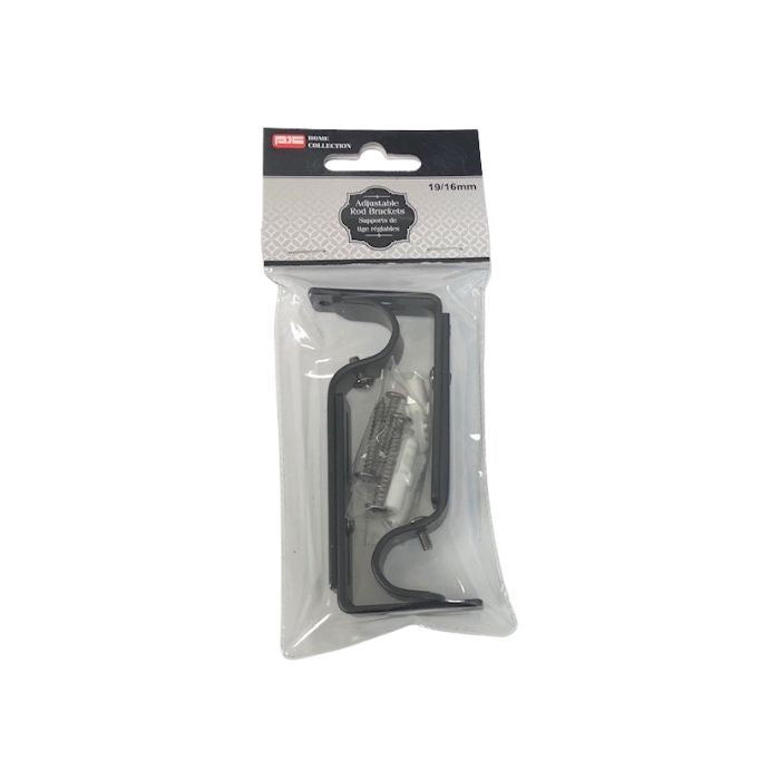 Support à tringle simple extensible (paquet de 2)