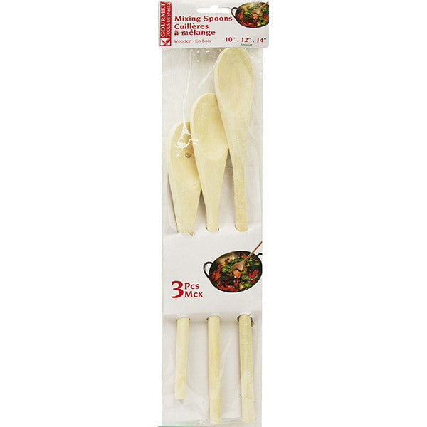 Cuillère en bois (paquet de 3)