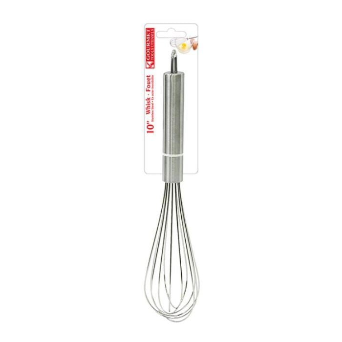 Fouet en acier inoxydable 10 po