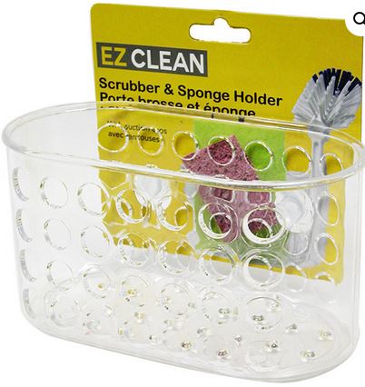 Panier pour brosse et éponge à succion