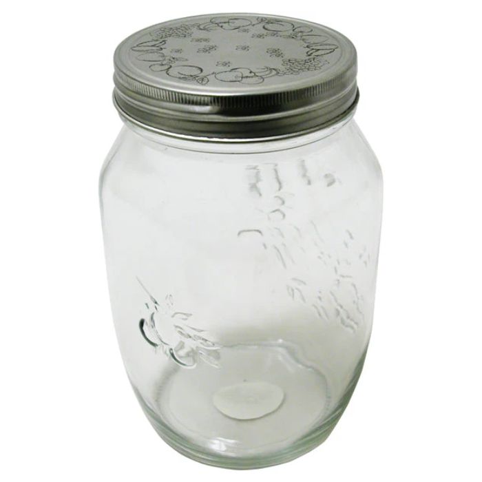 Pot en verre style Mason 7 po