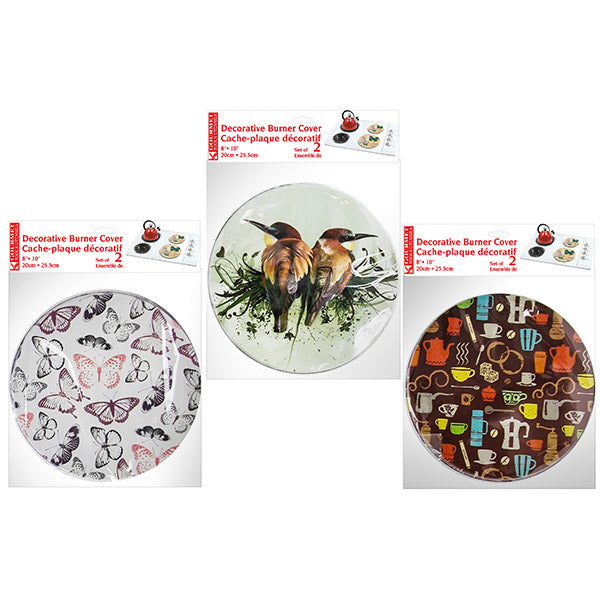 Couvercle de cuisinière 8 po et 10 po (paquet de 2)