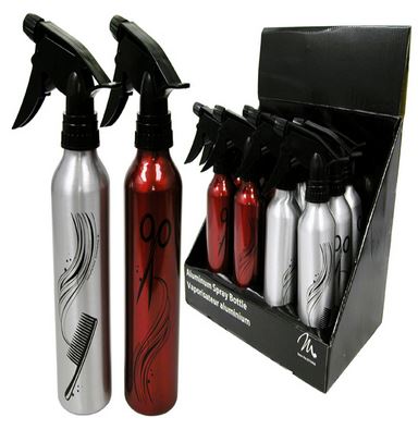 Bouteille vaporisateur en aluminium pour coiffeur 300 ml