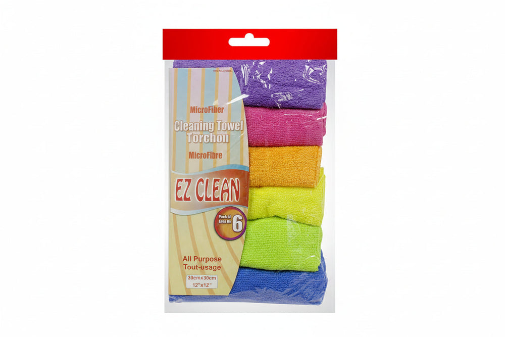 Linge en microfibre EZ Clean (paquet de 6)