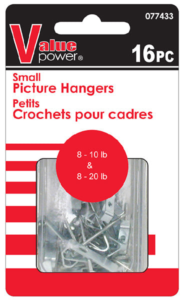 Crochet pour cadre 10 lbs et 20 lbs (paquet de 16)