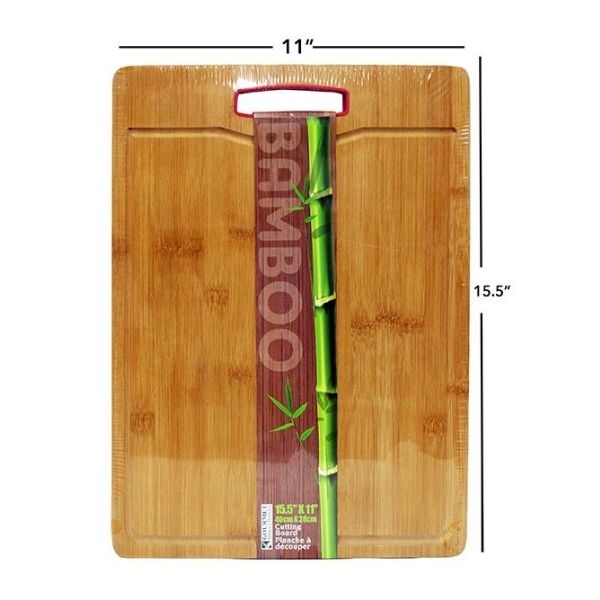 Planche à découper en bambou 11 po x 16 po