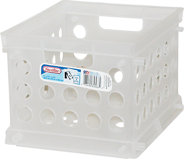 Boîte de rangement 9 po x 7 po x 6 po clair