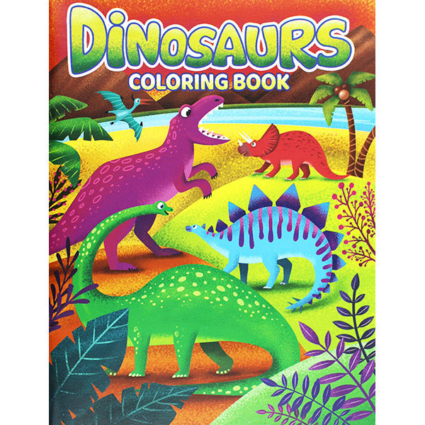 Livre à colorier Dinosaures