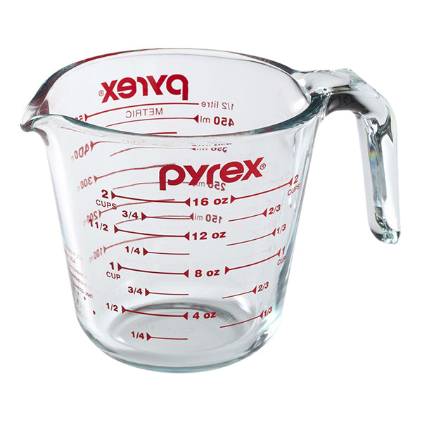 Tasse à mesurer en verre Pyrex