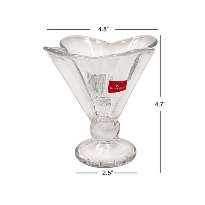 Coupe à crème glacée 8 oz en verre